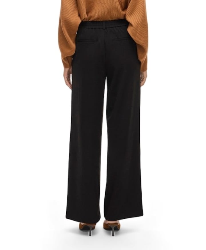 VIVARONE HW WIDE PANT - NOOS zwart