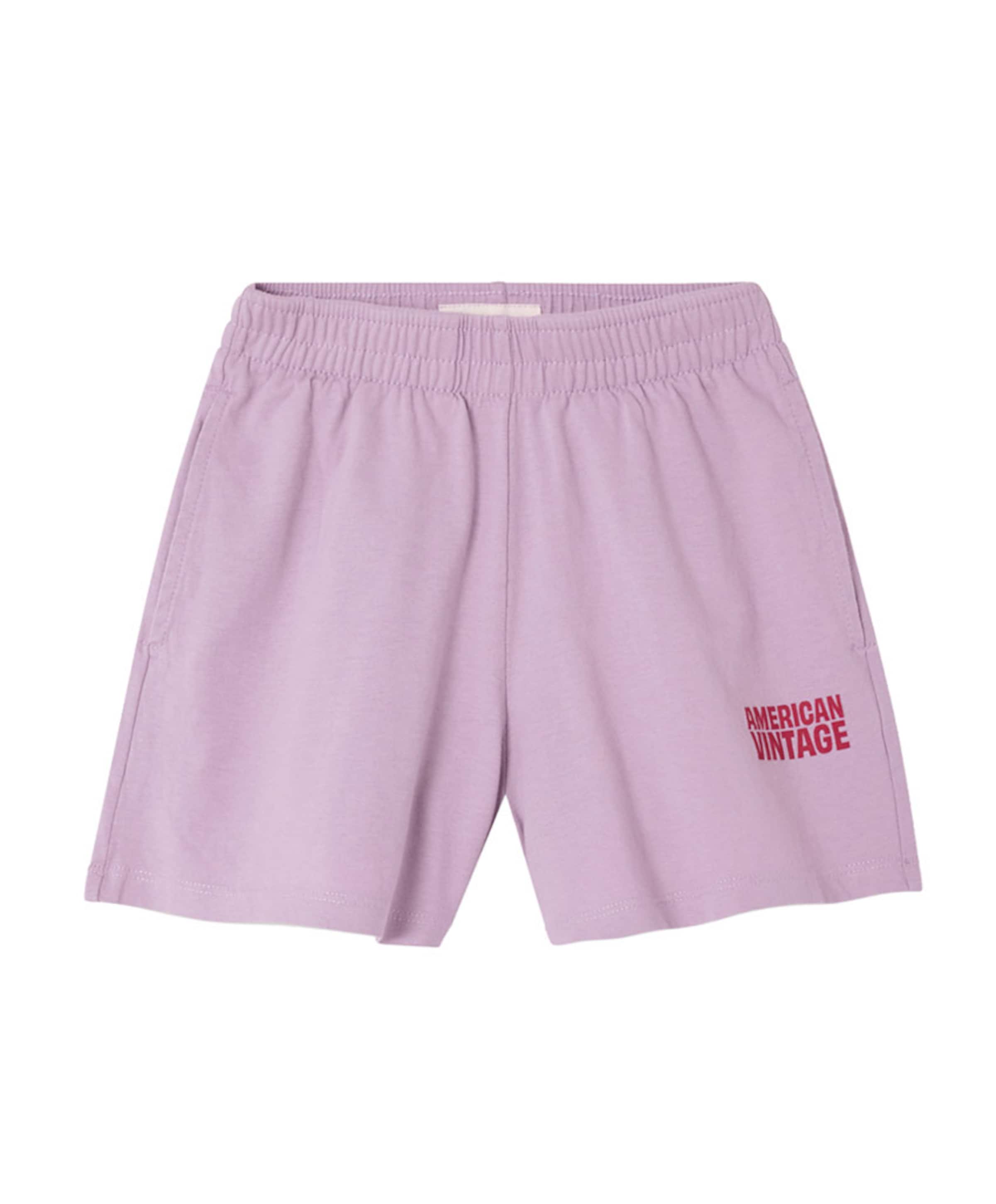 Gixy meisjes korte broek paars