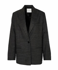 Dames blazer grijs