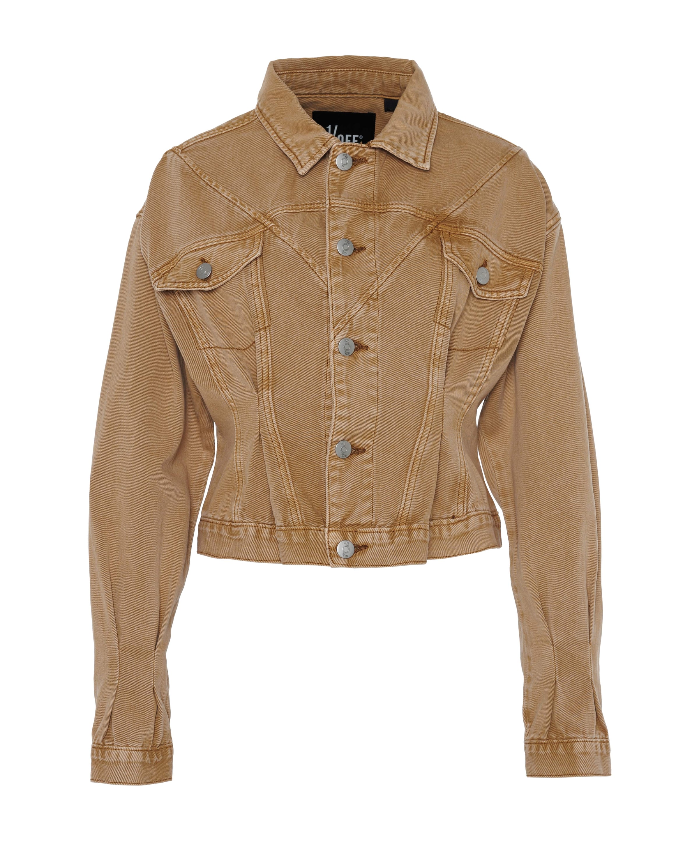 Dames spijkerjas  beige