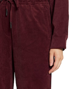 Hose Casual 7/8 LAEnge dames broek bordeaux