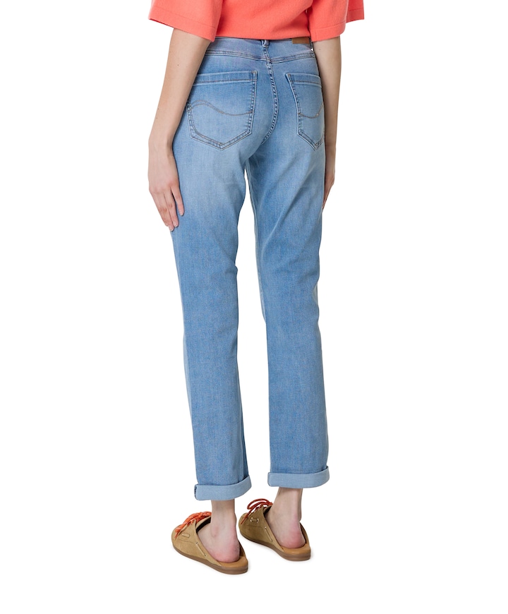 Relax Stone Used dames jeans blauw