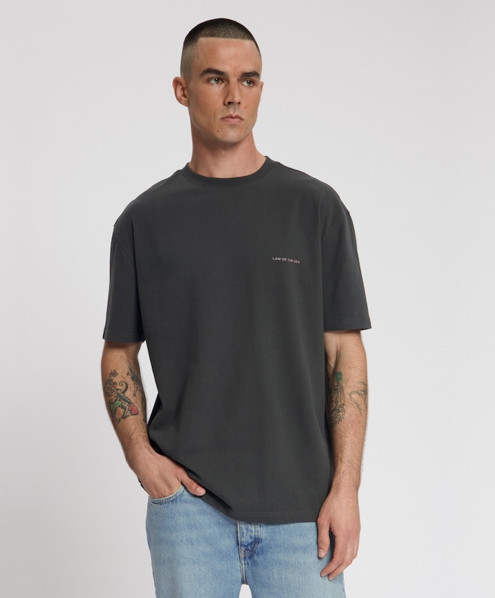 Heren T-shirt grijs