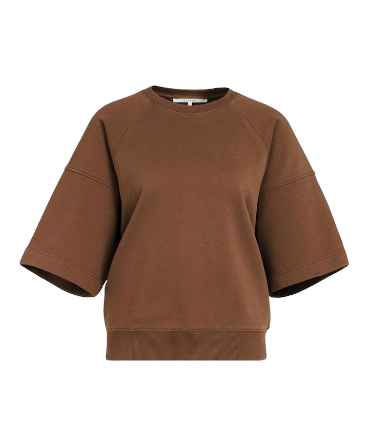 Dames sweater bruin