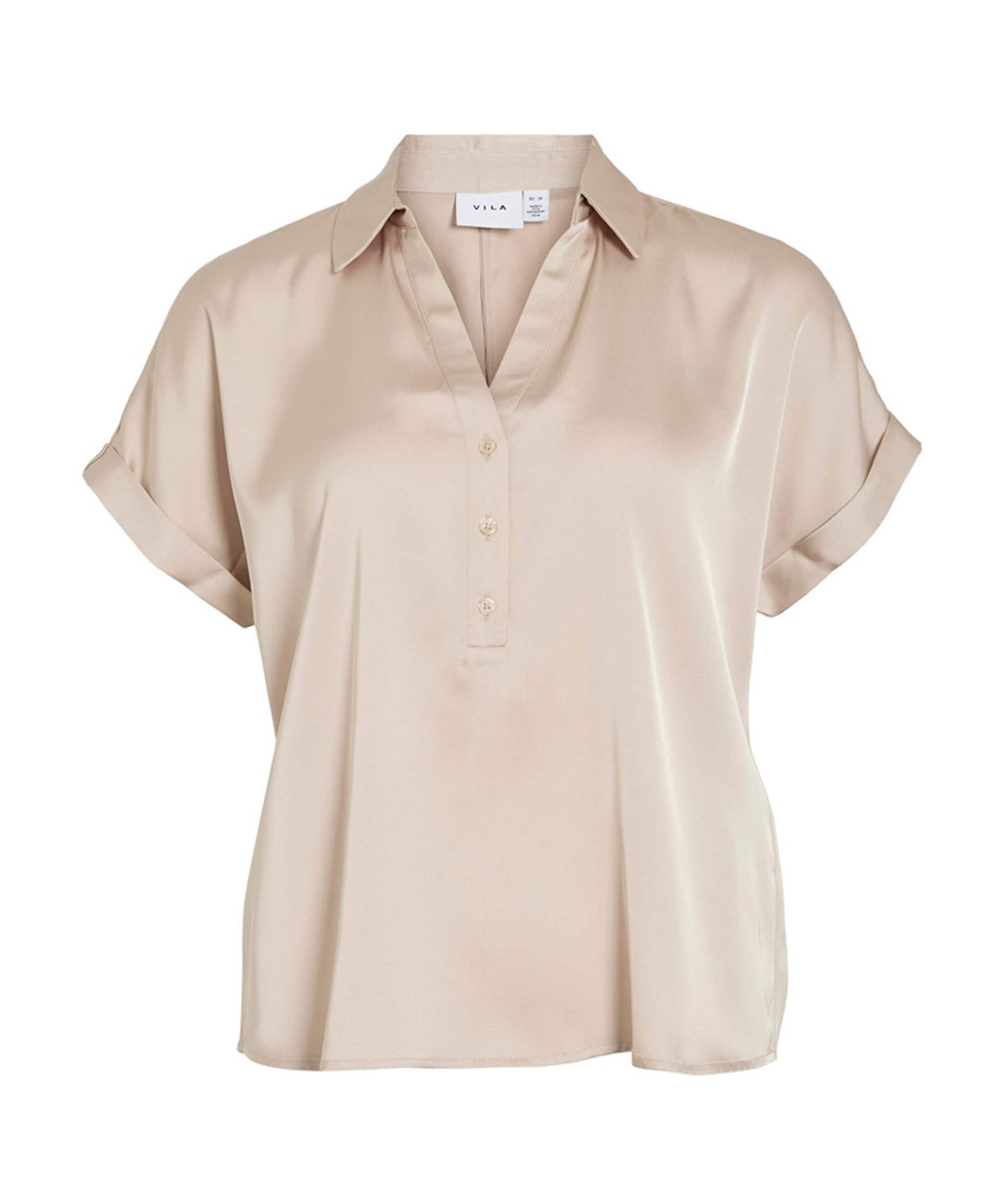 Dames blouse beige