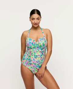 Dames badpak multicolor