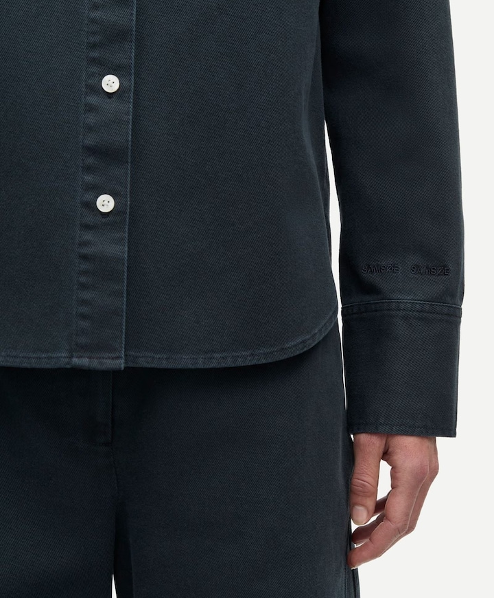 Dames blouse blauw