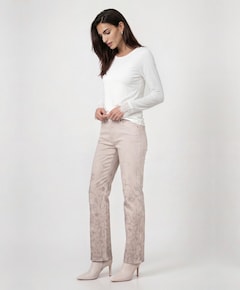 Dames longsleeve ecru