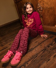 Meisjes sweater bordeaux