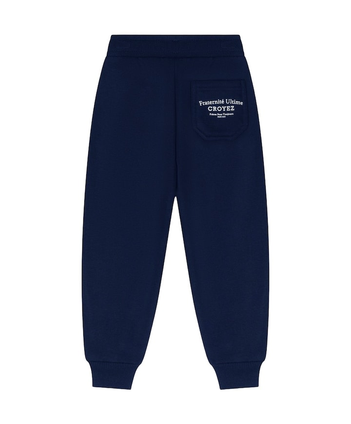 Croyez Mini Fraternité Sweatpants jongens broek blauw