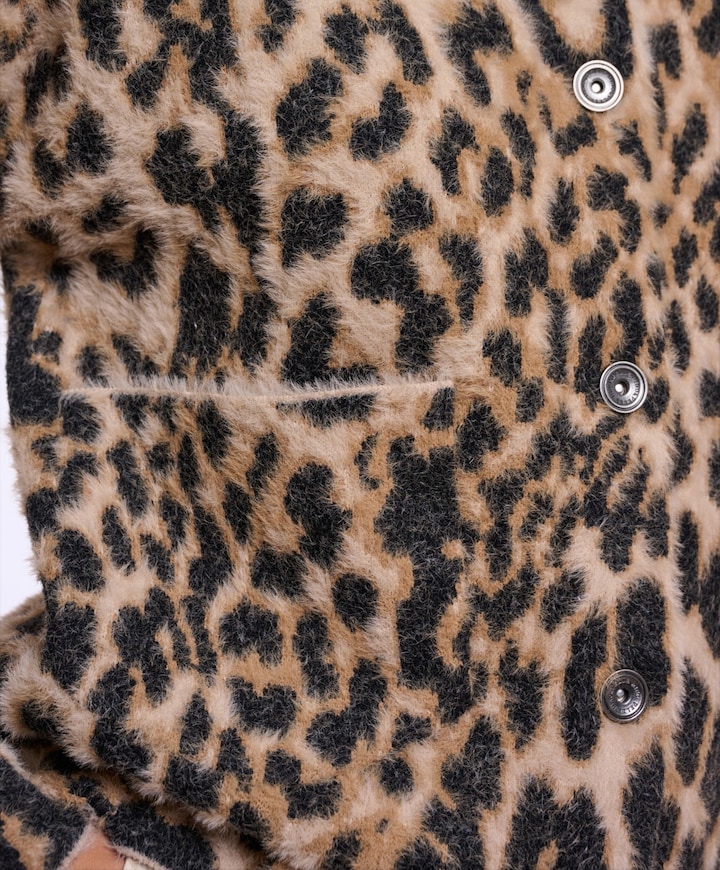 Dames vest beige