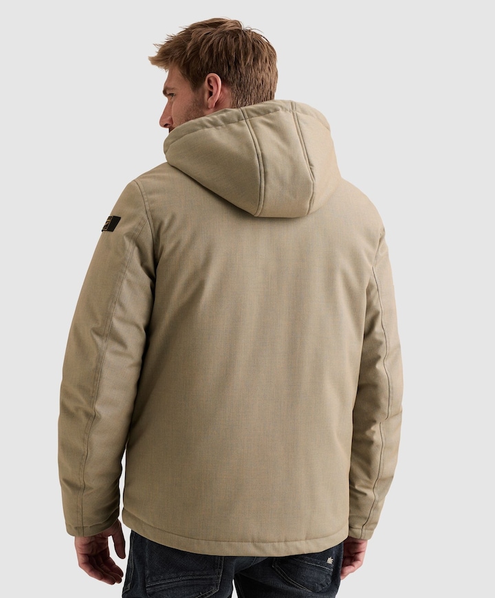 Heren jas beige