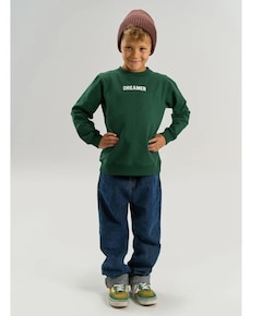 Jongens sweater groen