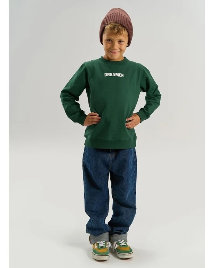 Jongens sweater groen