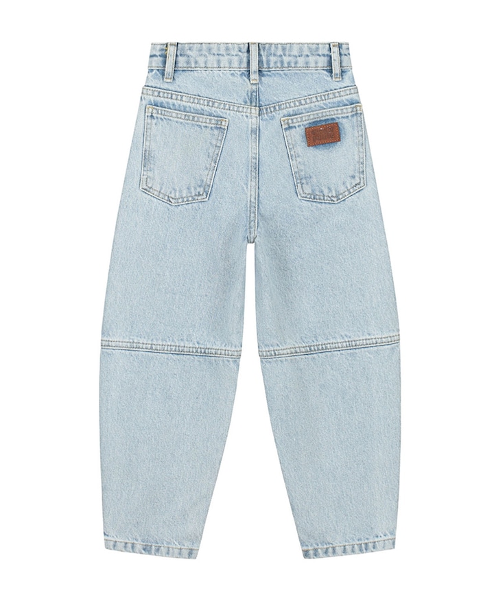 Lou balloon meisjes jeans blauw