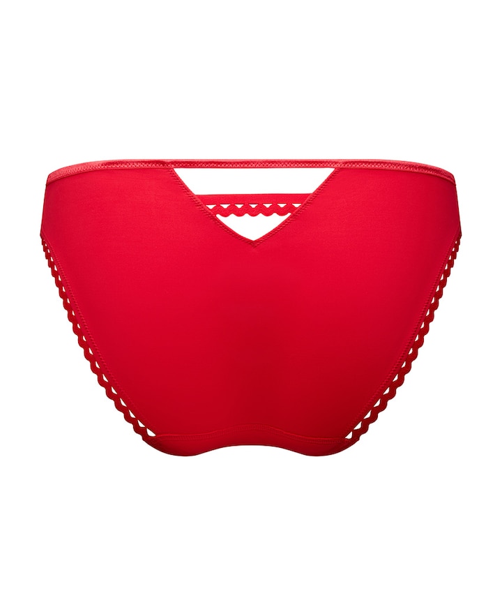 Dames slip rood