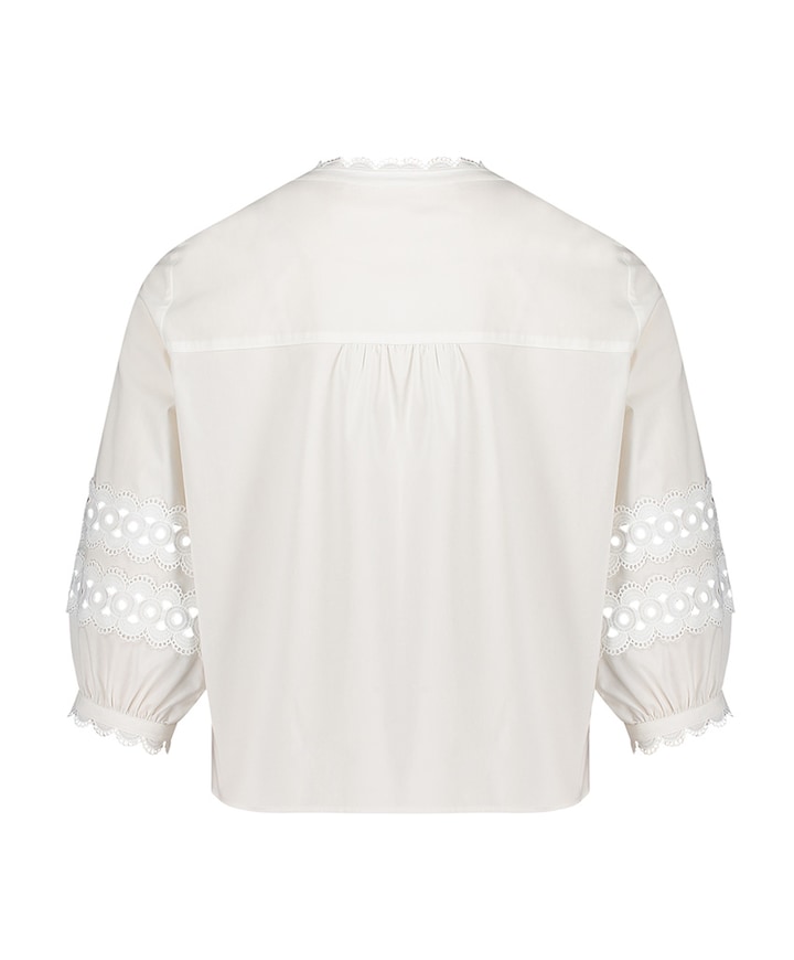 Dames blouse wit
