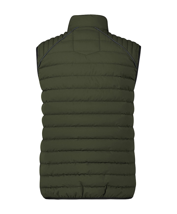 Heren bodywarmer groen