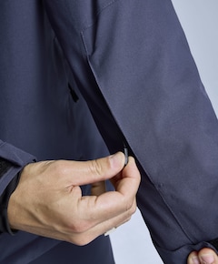 Heren ski-jas blauw