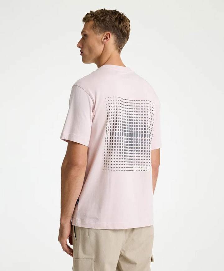 Heren T-shirt roze