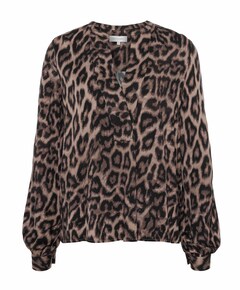 Dames blouse bruin