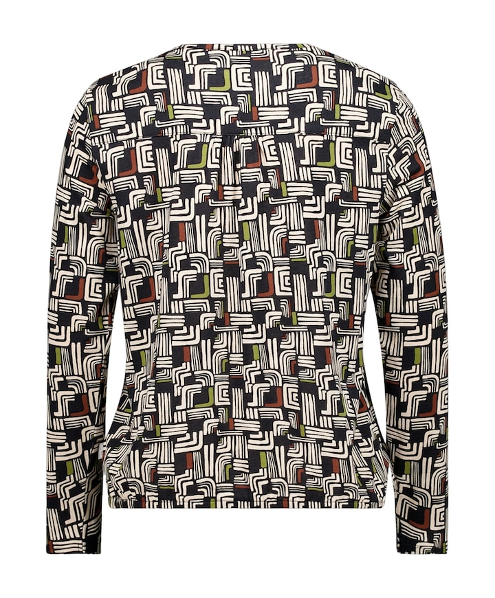 Dames longsleeve zwart