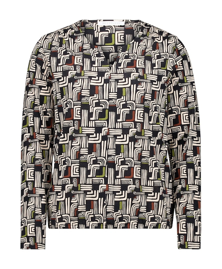 Dames longsleeve zwart