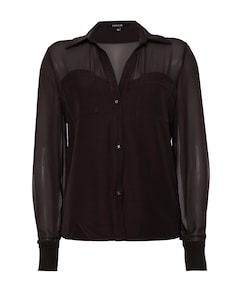 Dames blouse bruin