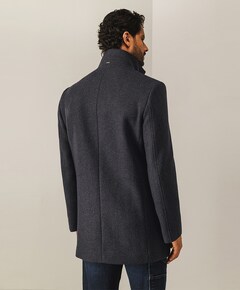 Heren jas grijs