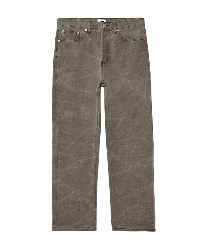 Obey Wrinkle Baggy Denim heren jeans zwart