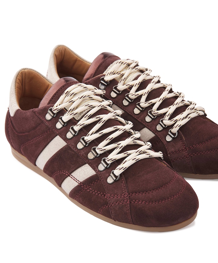 June Jackie dames sneakers bordeaux