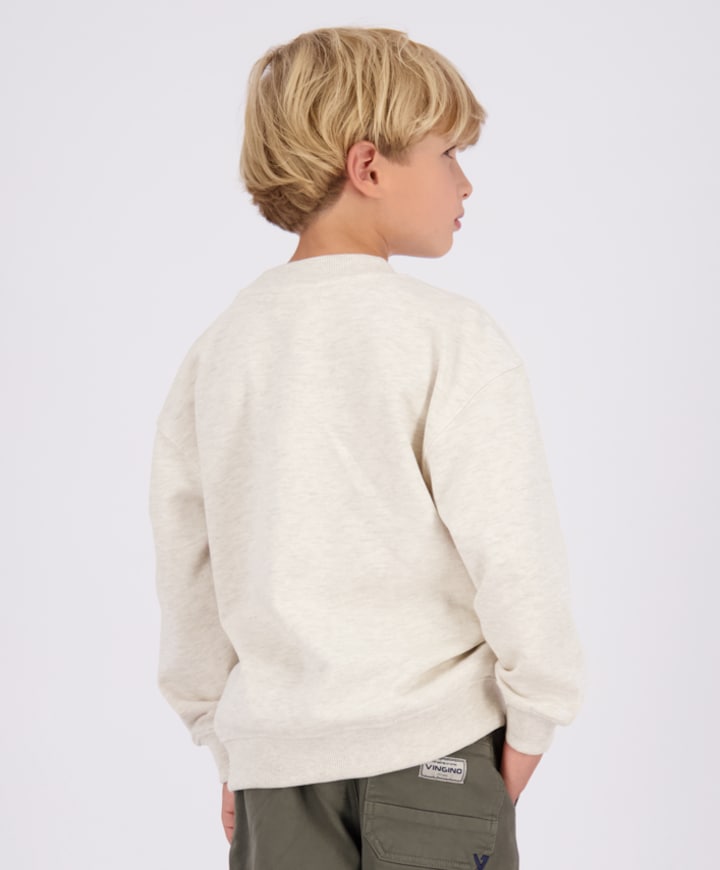 Jongens sweater ecru