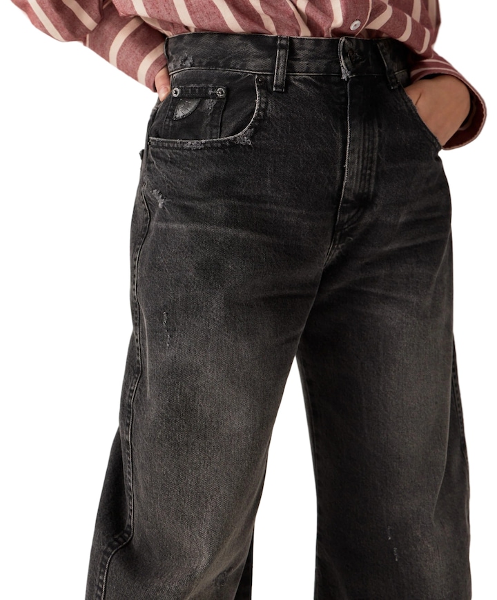 Dali Chino 8142 Jackson Winter dames jeans zwart
