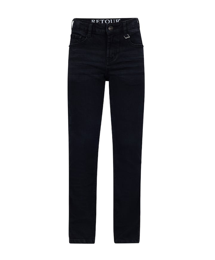 James Straight jongens jeans zwart