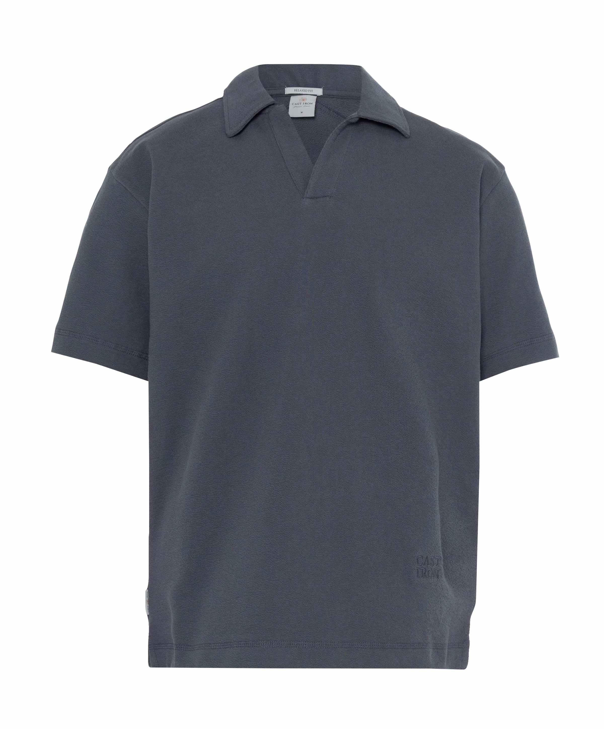 Heren polo grijs