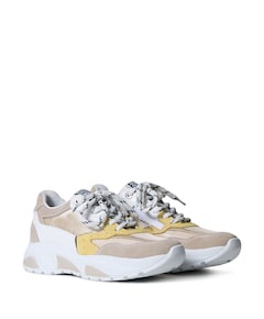 meisjes sneakers beige