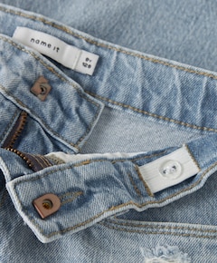 NKFROSE HW LONG DNM 1160-TK meisjes korte broek blauw