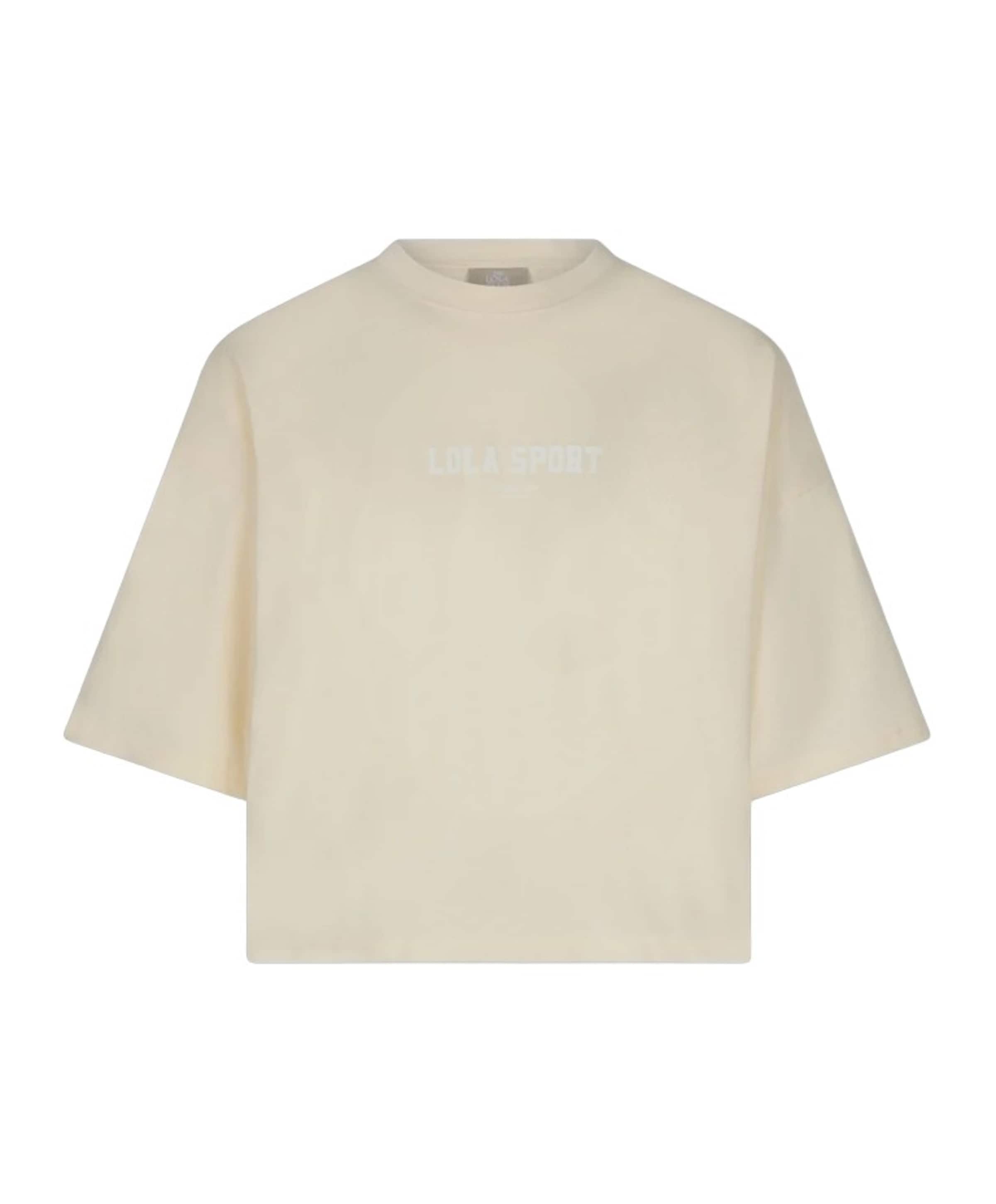 Dames t-shirt ecru