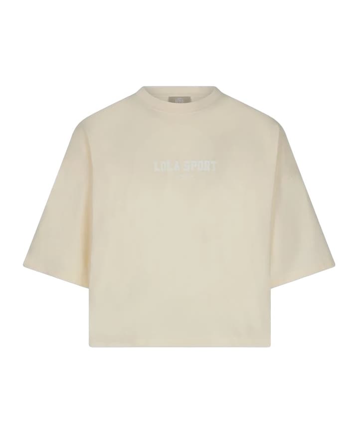 Dames t-shirt ecru