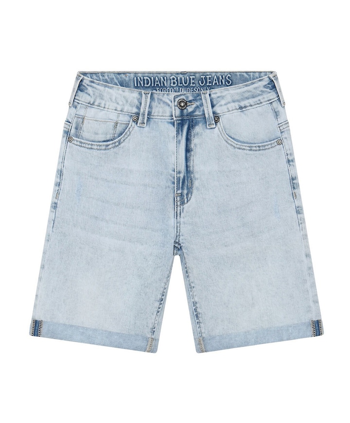 Light Jeans jongens korte broek blauw