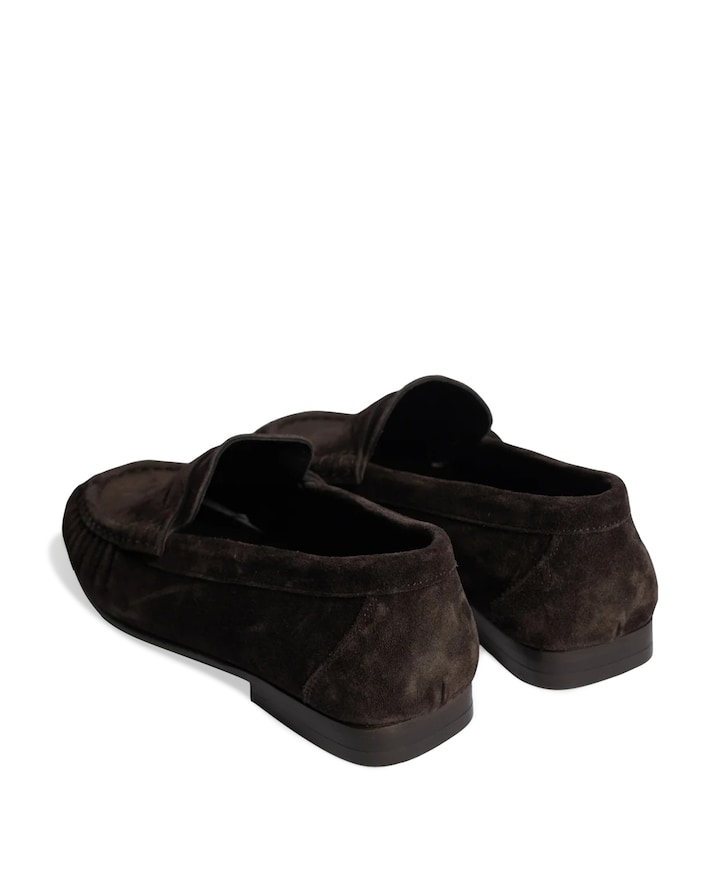 Penny Wrinkle dames loafers bruin