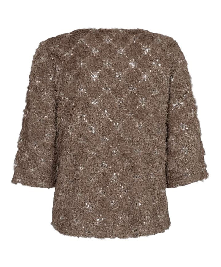 Dames blouse beige
