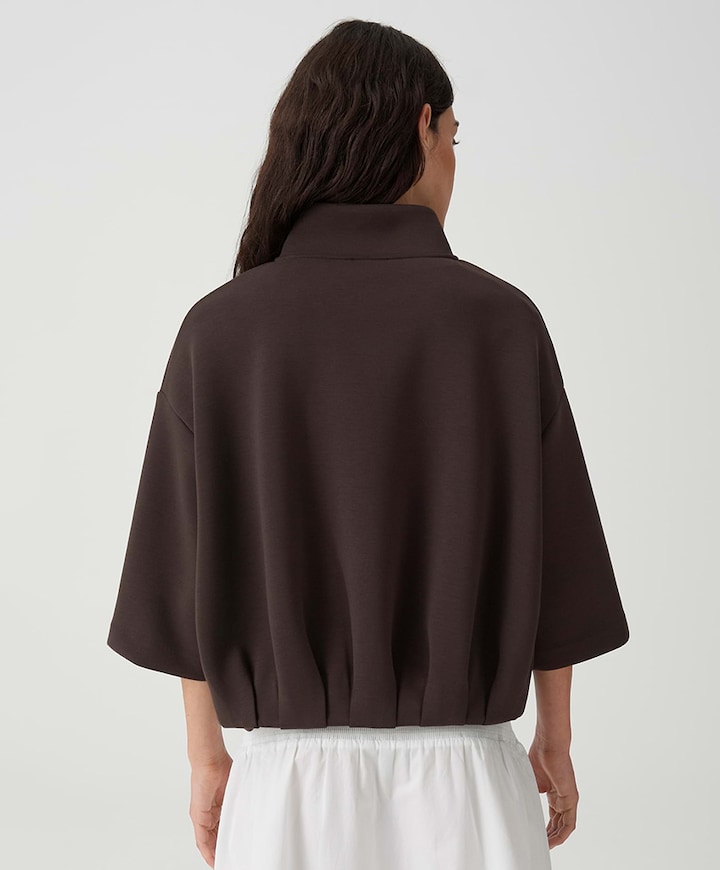 Dames vest bruin