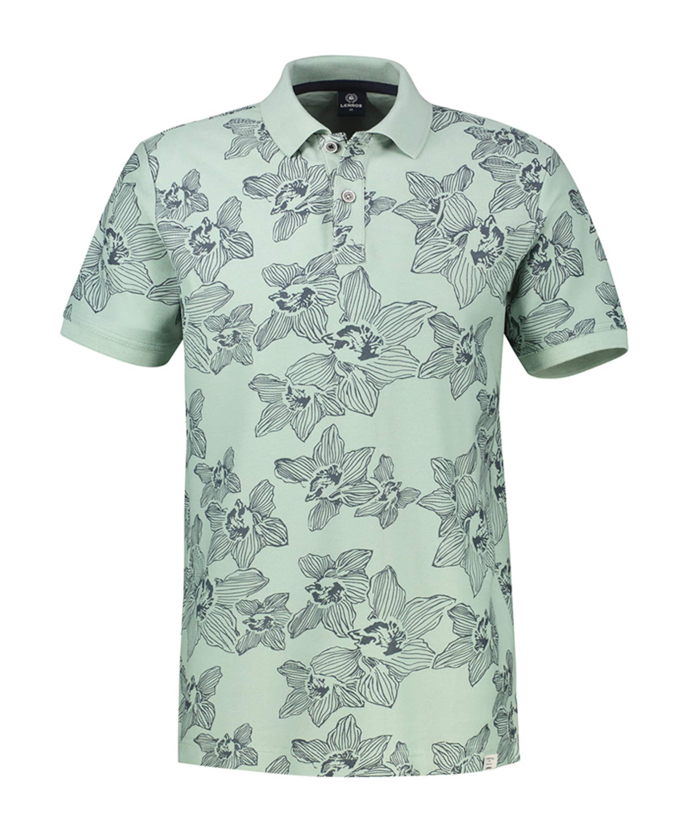 Heren polo groen