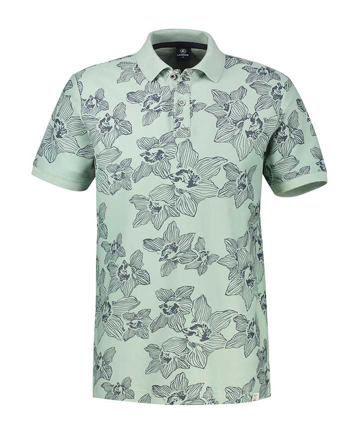 Heren polo groen