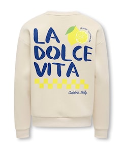 Meisjes sweater beige