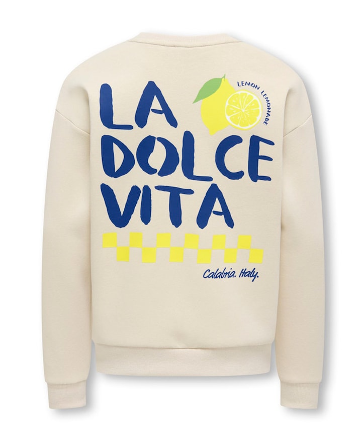 Meisjes sweater beige