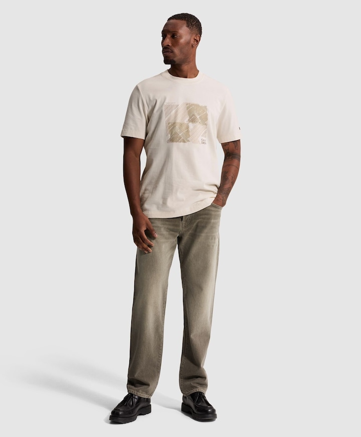 Heren T-shirt wit