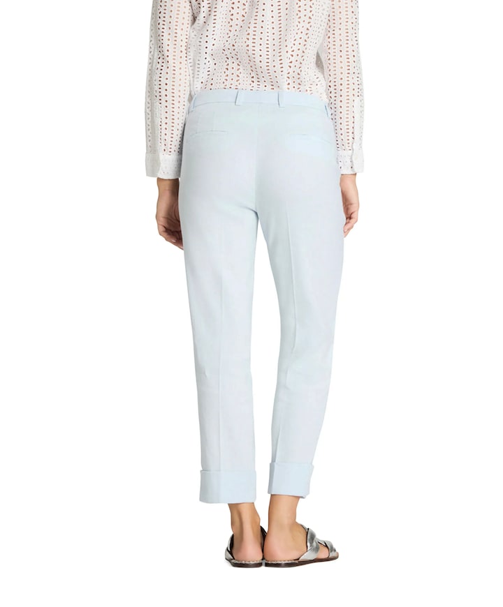 Krystal dames broek blauw