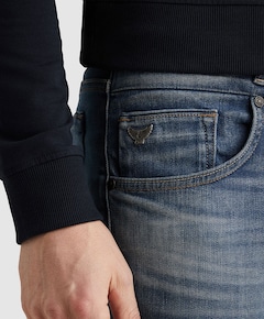 CARIOR BRIGHT TRUE BLUE heren jeans blauw